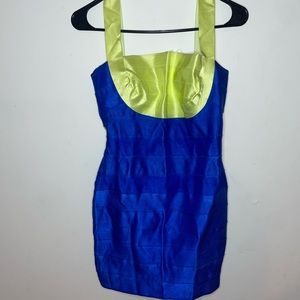 Couture Strappy Mini Dress 💙